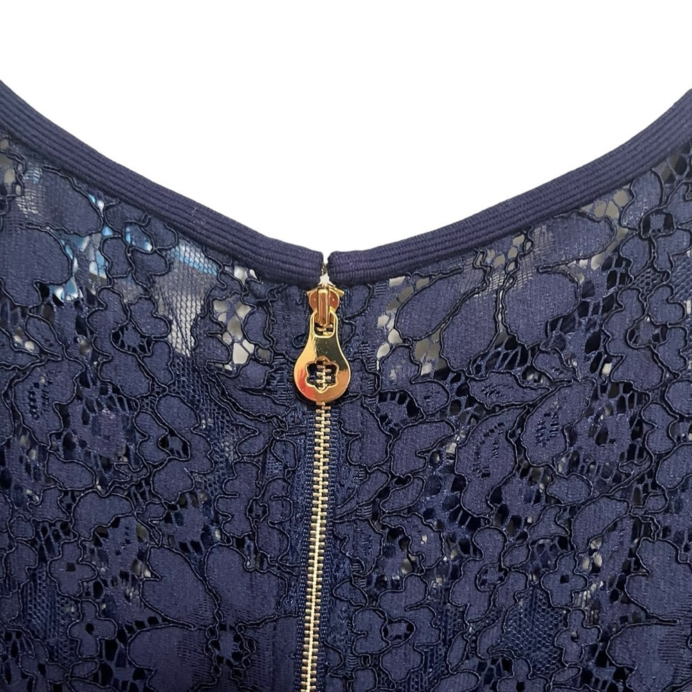 Draper James Solid Flutter Short Sleeve Lace Dress - image 8